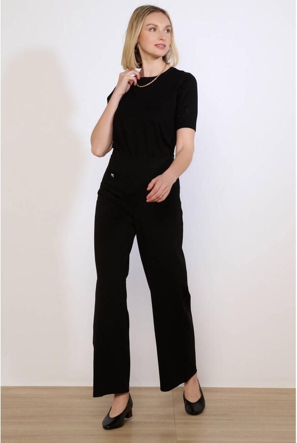 LOLALIZA straight high waist cropped broek - Foto 3