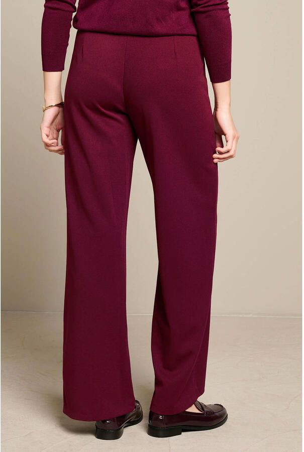 LOLALIZA straight leg broek donkerrood - Foto 2