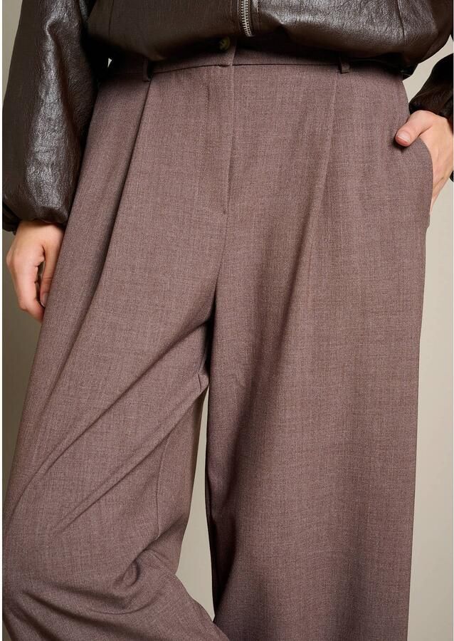 LOLALIZA straight leg broek taupe - Foto 2