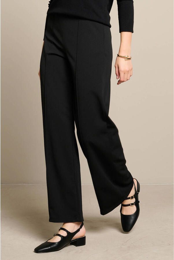 LOLALIZA straight leg broek zwart - Foto 3