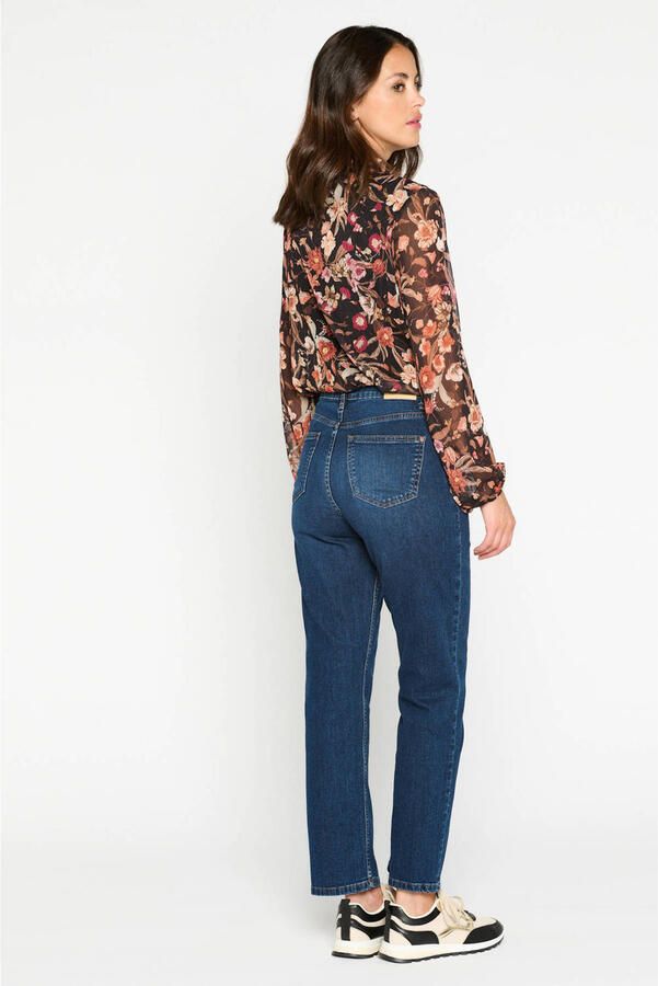 LOLALIZA straight leg jeans dark blue denim