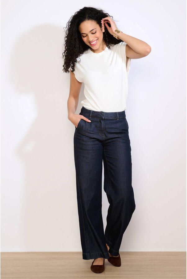 LOLALIZA straight leg jeans dark blue denim - Foto 3