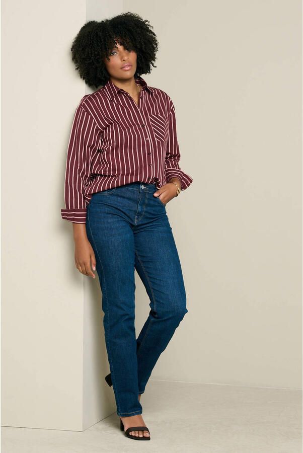 LOLALIZA straight leg jeans donkerblauw - Foto 3