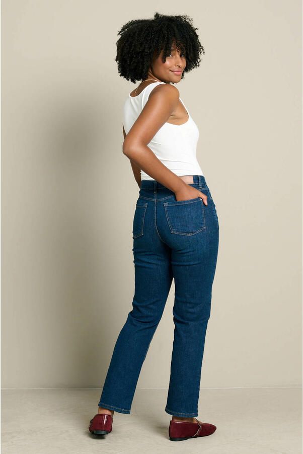 LOLALIZA straight leg jeans donkerblauw - Foto 3