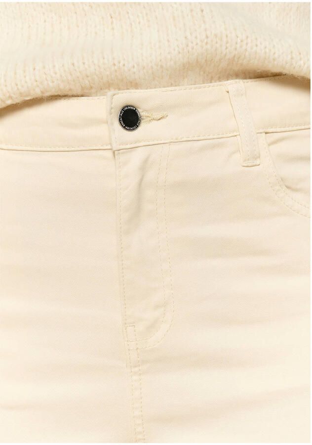 LOLALIZA straight regular waist broek ecru