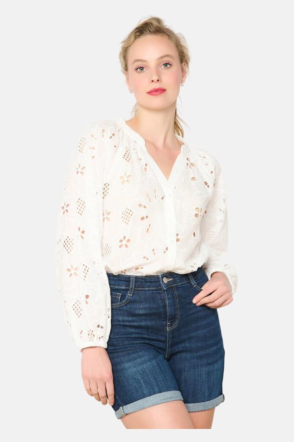LOLALIZA straight regular waist denim short dark blue denim - Foto 3