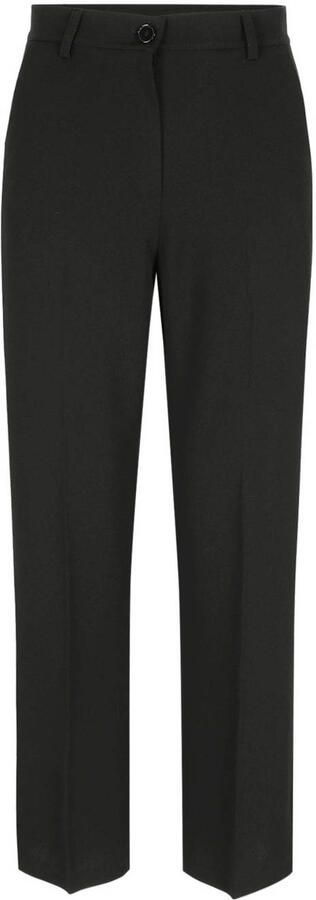 LOLALIZA straight regular waist pantalon zwart
