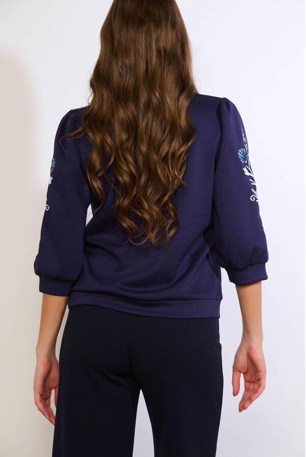 LOLALIZA sweater donkerblauw - Foto 2