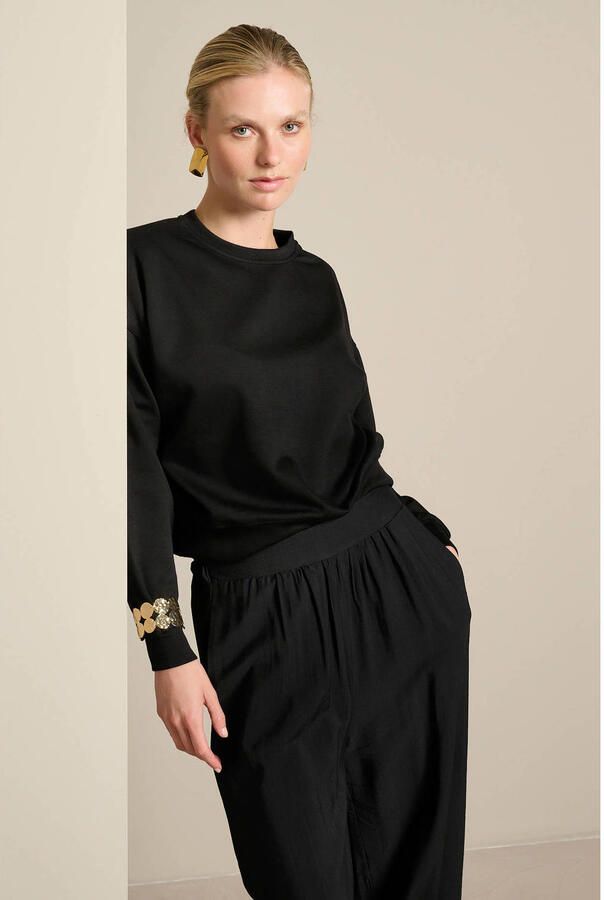 LOLALIZA sweater zwart