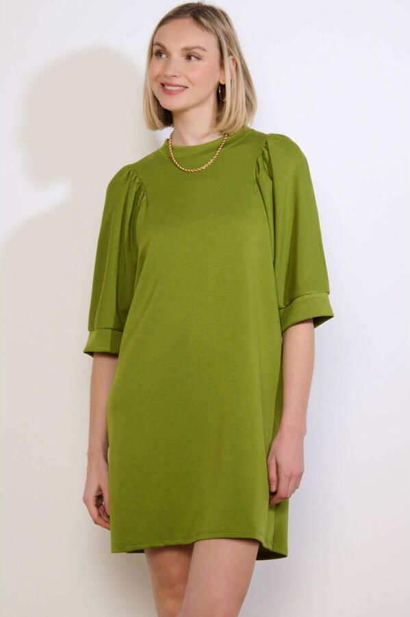 LOLALIZA sweatjurk groen