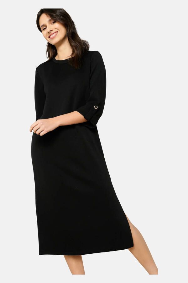 LOLALIZA sweatjurk zwart
