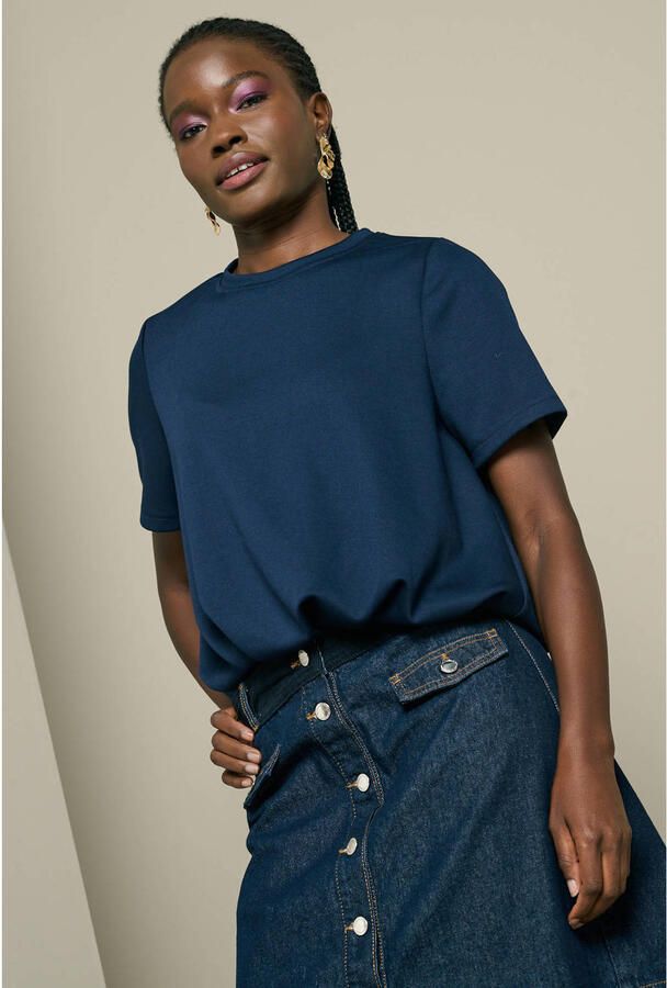 LOLALIZA T-shirt blauw