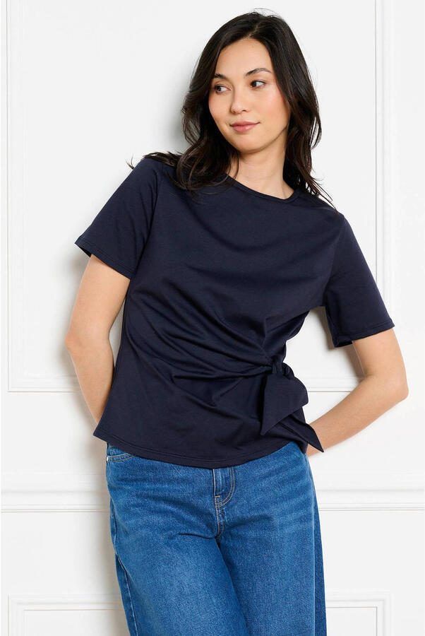 LOLALIZA T-shirt donkerblauw