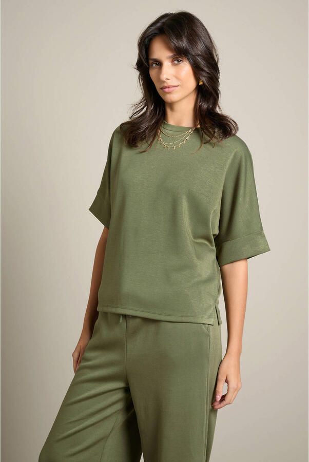 LOLALIZA T-shirt groen