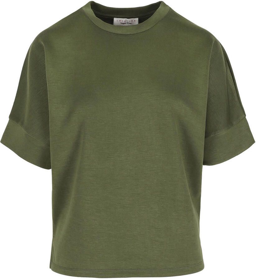 LOLALIZA T-shirt groen - Foto 2