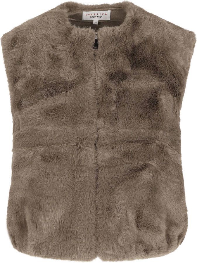 LOLALIZA teddy gilet beige - Foto 2