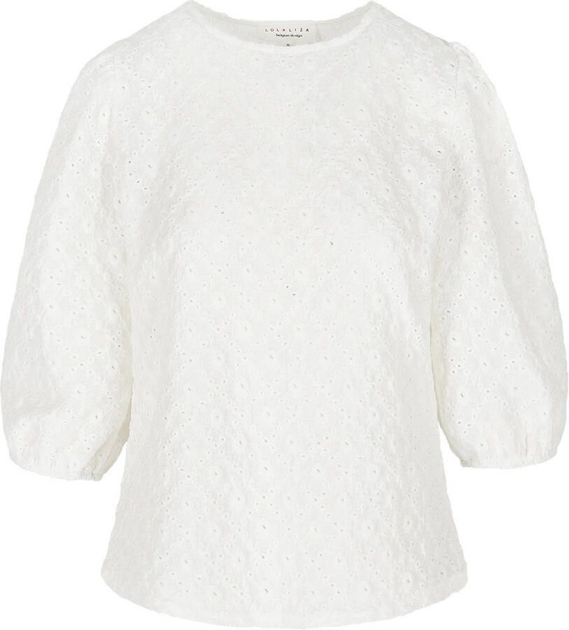 LOLALIZA top ecru broderie - Foto 2