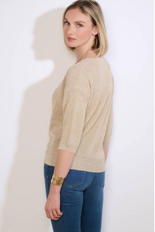 LOLALIZA top goud met lurex - Foto 3
