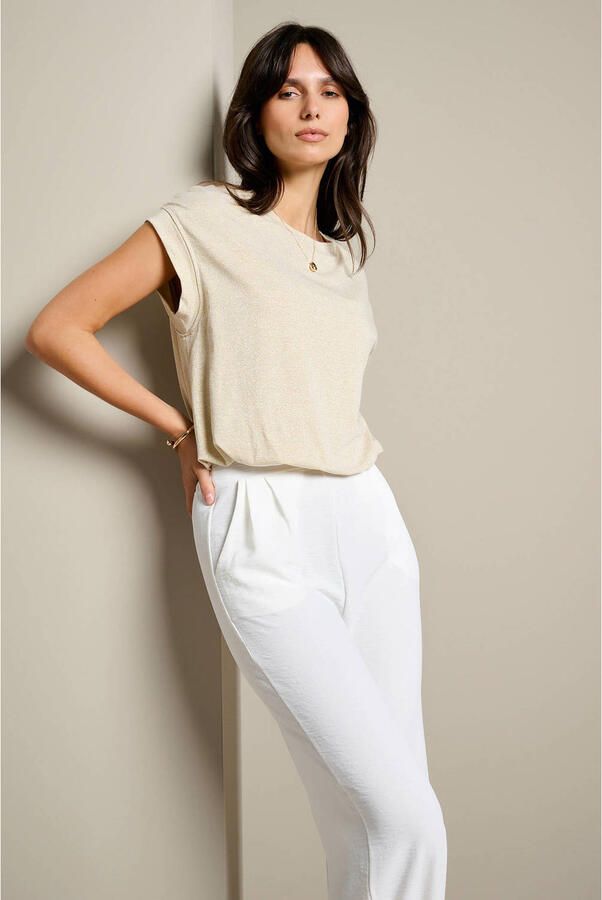 LOLALIZA top met glitters zand