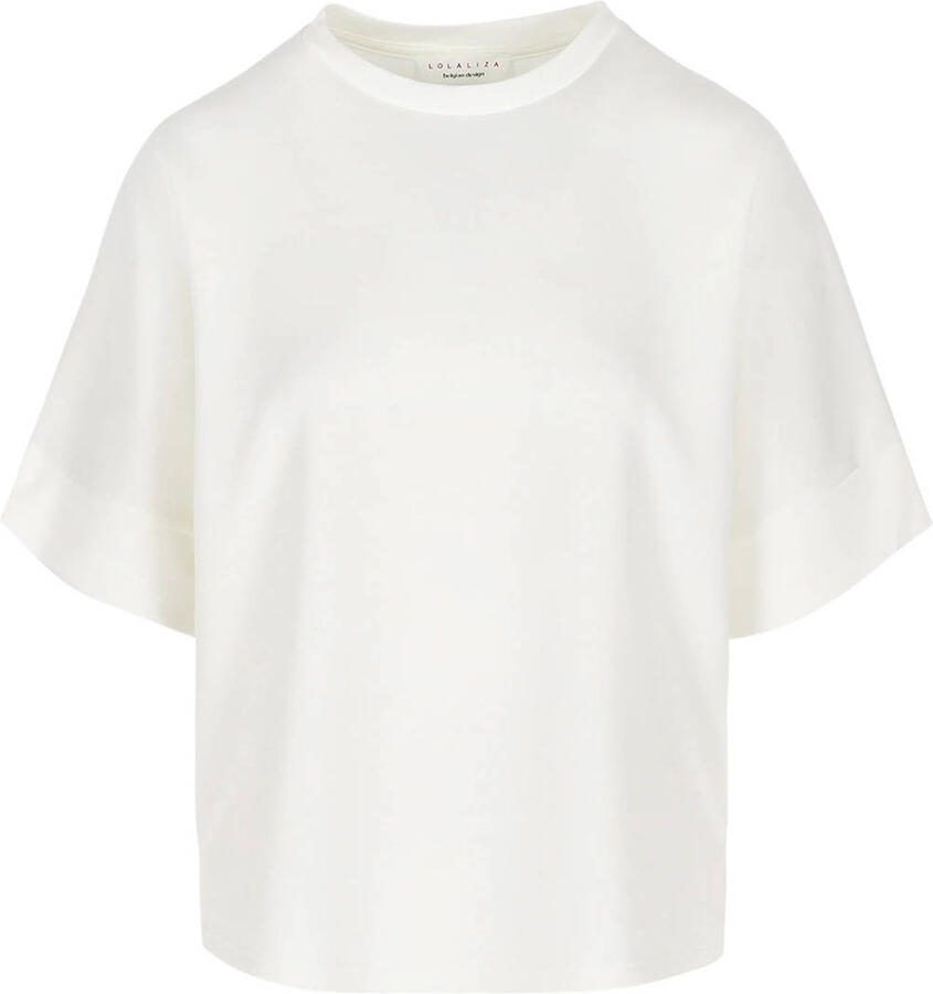 Saint Laurent Zwarte katoenen T-shirt met ronde hals en Rive Gauche logo Black Heren - Foto 2