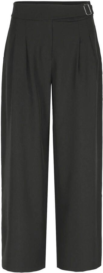 LOLALIZA wide leg broek zwart - Foto 3
