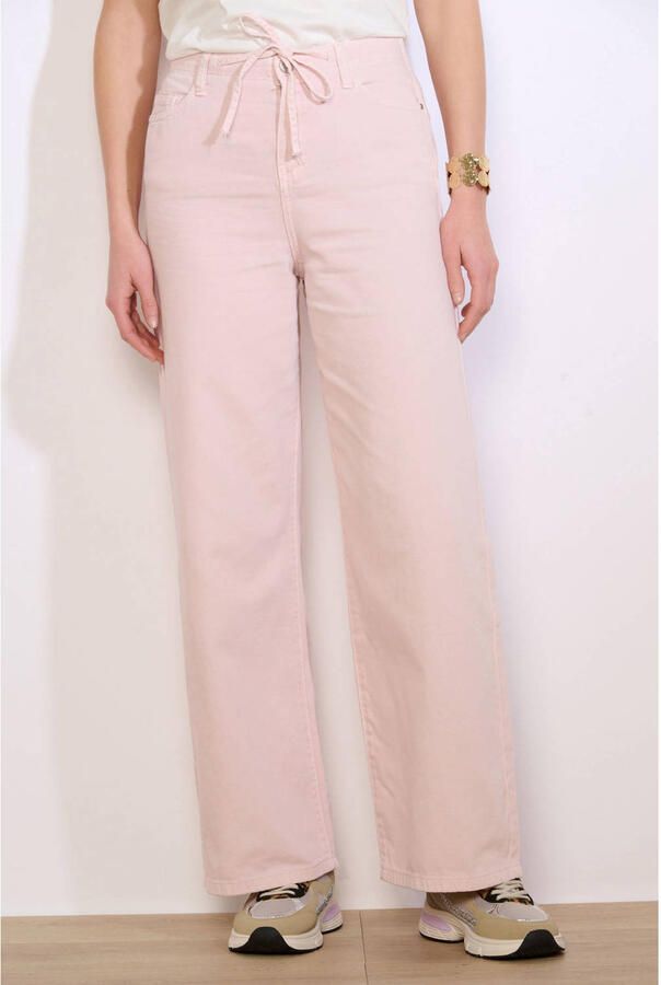LOLALIZA wide leg high waist broek
