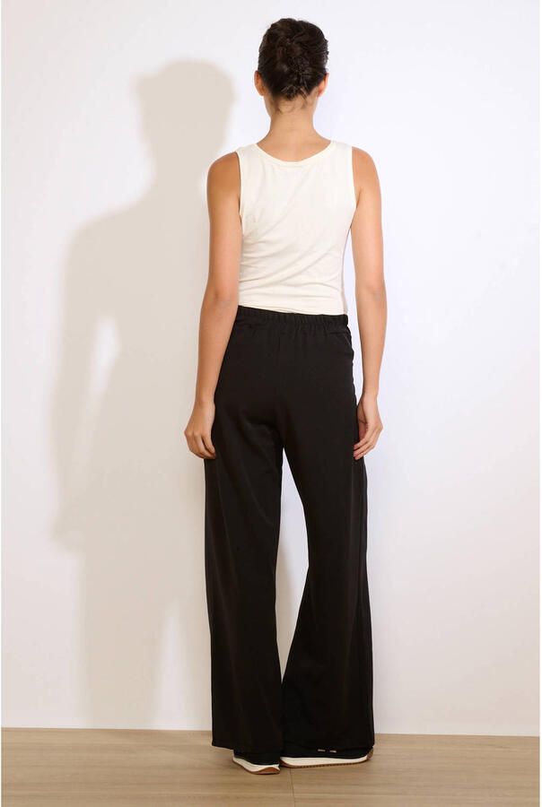 LOLALIZA wide leg high waist broek zwart - Foto 2