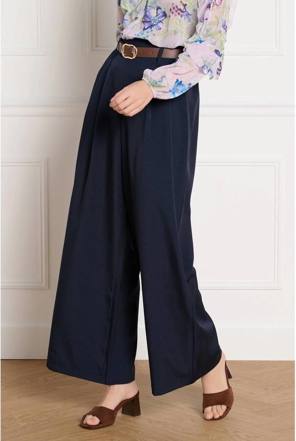 LOLALIZA wide leg high waist pantalon