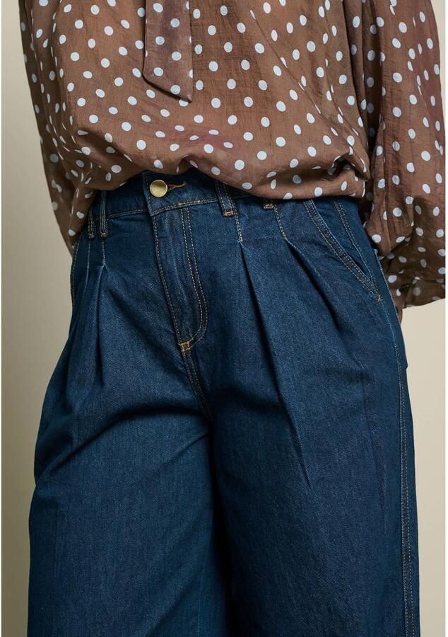 LOLALIZA wide leg jeans donkerblauw - Foto 2