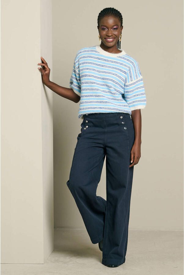 LOLALIZA wide leg jeans donkerblauw - Foto 2