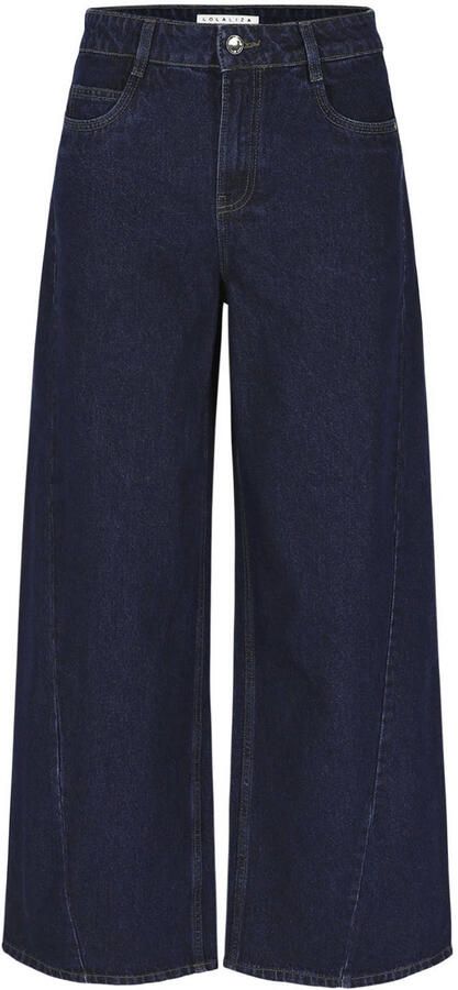 LOLALIZA wide leg jeans donkerblauw - Foto 3