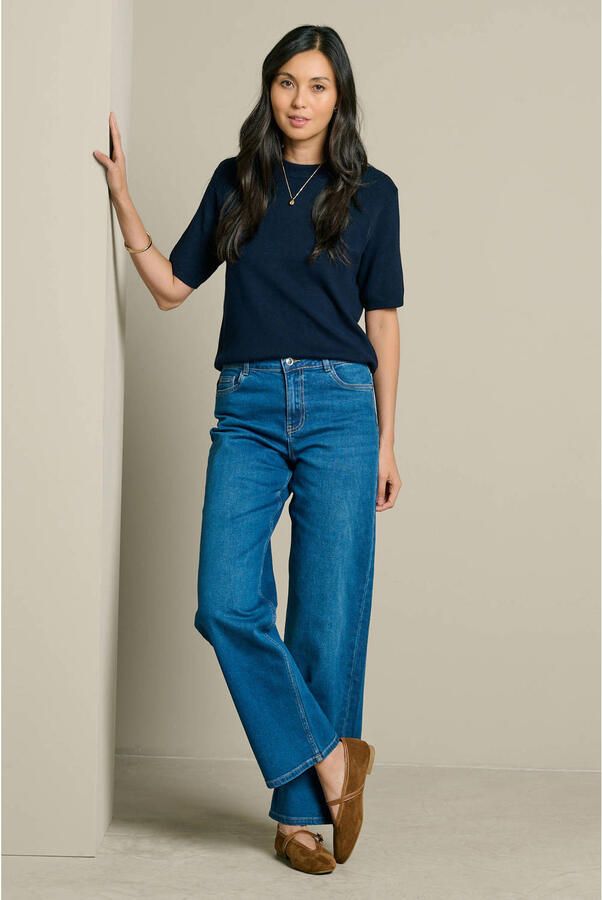 LOLALIZA wide leg jeans mediumblauw - Foto 2