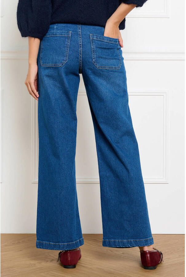 LOLALIZA wide leg jeans mediumblauw - Foto 2