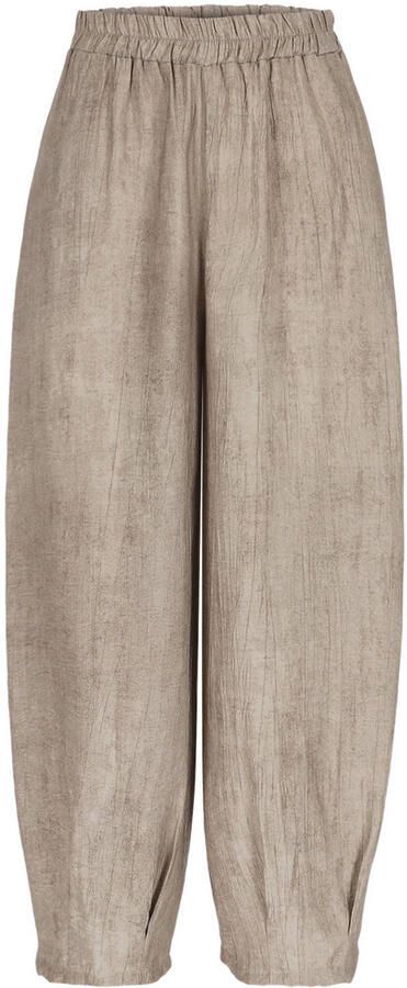 LOLALIZA wide leg regular waist broek grijs - Foto 3