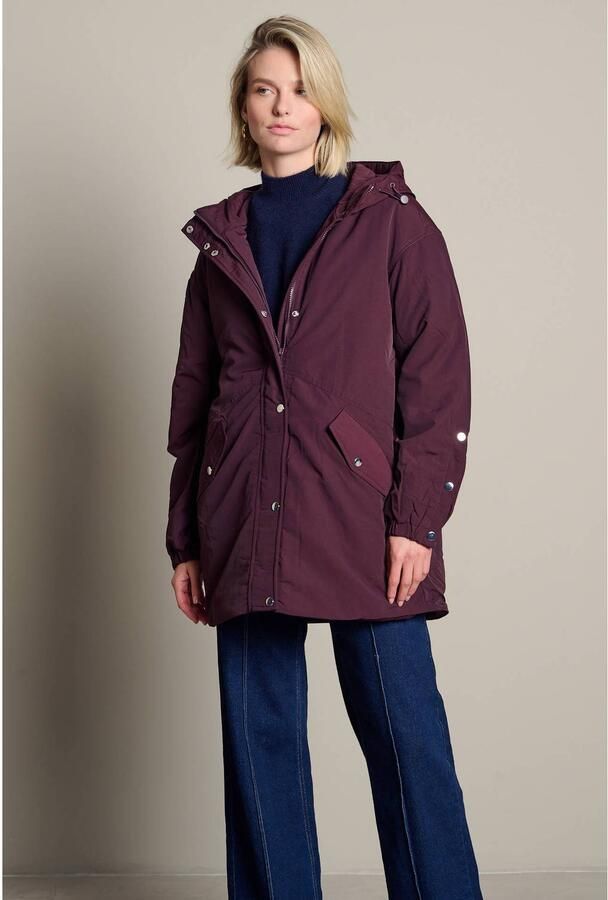 LOLALIZA winterparka aubergine