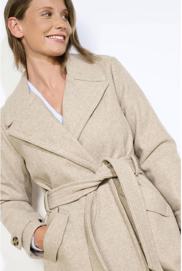 LOLALIZA wollen manteljas beige - Foto 2