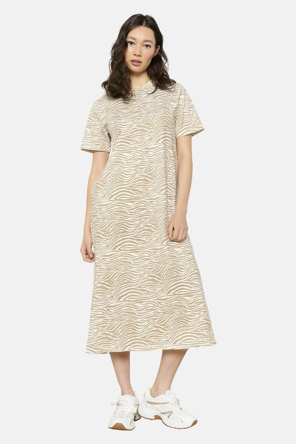 LOLALIZA zomerjurk beige