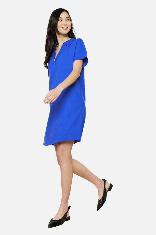 LOLALIZA zomerjurk blauw - Foto 3