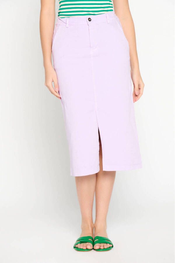 LOLALIZA midi rok lila