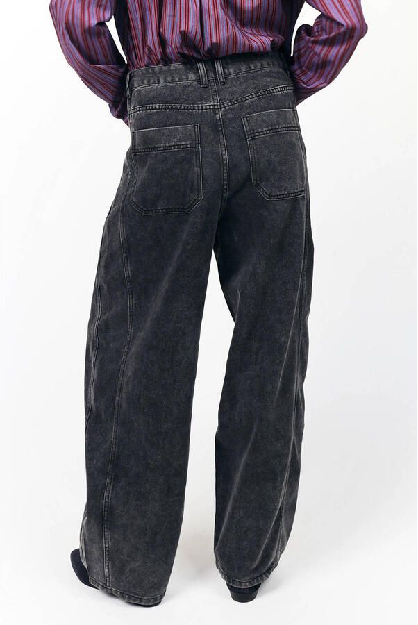 Lollys Laundry barrel jeans zwart - Foto 2