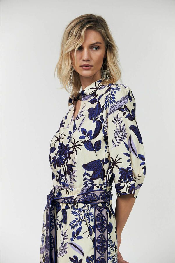 Lollys Laundry blouse blauw - Foto 2