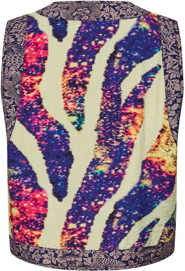 Lollys Laundry bodywarmer met print meerkleurig - Foto 2