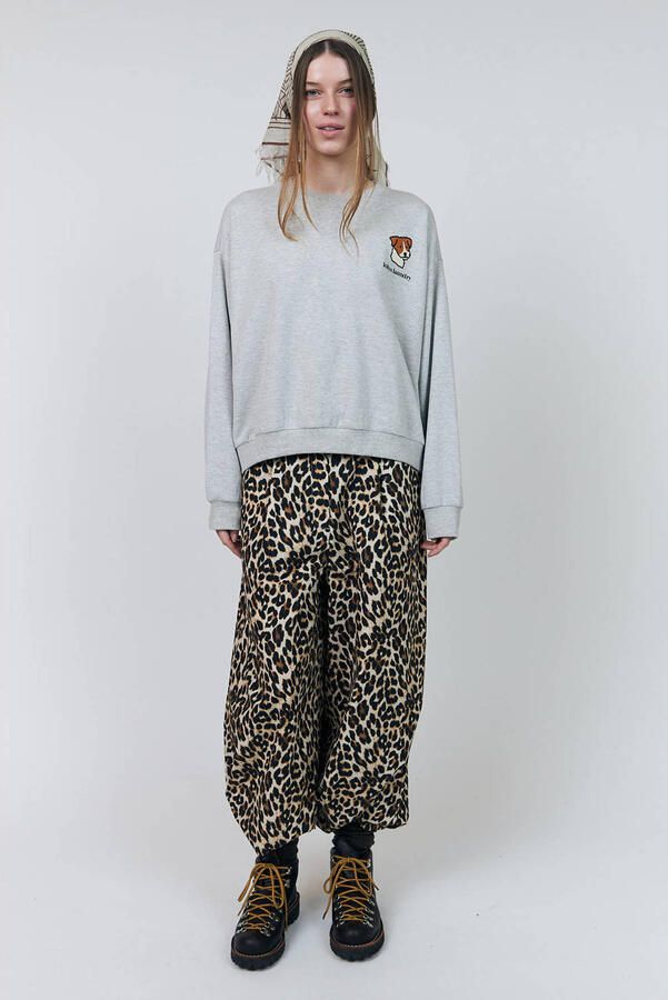 Lollys Laundry gemêleerde sweater grijs - Foto 2