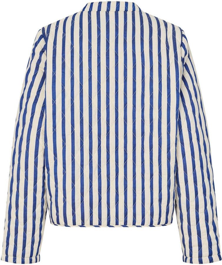 Lollys Laundry gestreepte zomerjas blauw - Foto 2