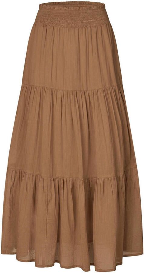 Lollys Laundry maxi rok camel - Foto 2