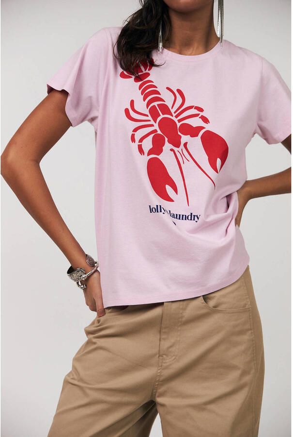 Lollys Laundry T-shirt roze - Foto 2
