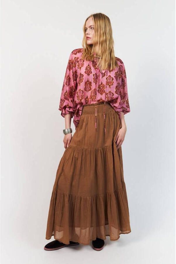Lollys Laundry top met print roze - Foto 2