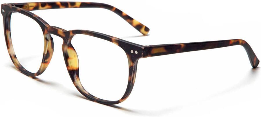 Looplabb leesbril met tortoise print The George bruin