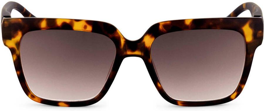 Looplabb zonnebril met tortoise print Max Sun donkerbruin - Foto 3