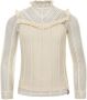 LOOXS Meisjes Blouses 10sixteen Lace Top Creme - Thumbnail 2